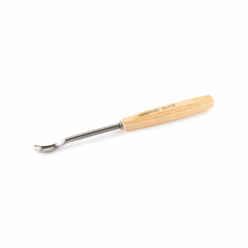 Spoon Gouge - Types:Full Size - Sweep:Number 8 - Size:10 mm